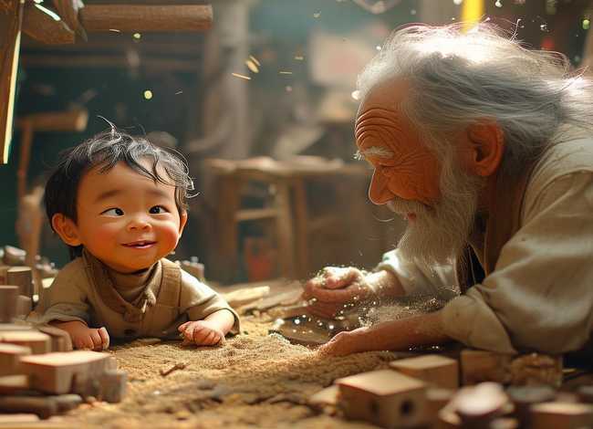 聪明的鲁班故事儿童故事 - 鲁班的故事幼儿