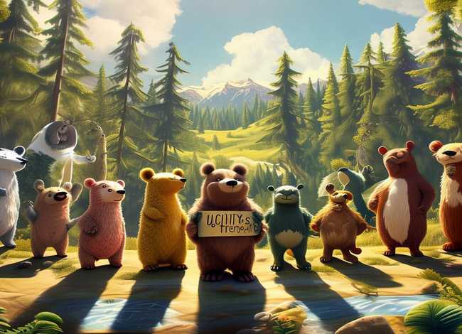 儿童故事团结就是力量背景素材 - 团结就是力量的背景故事