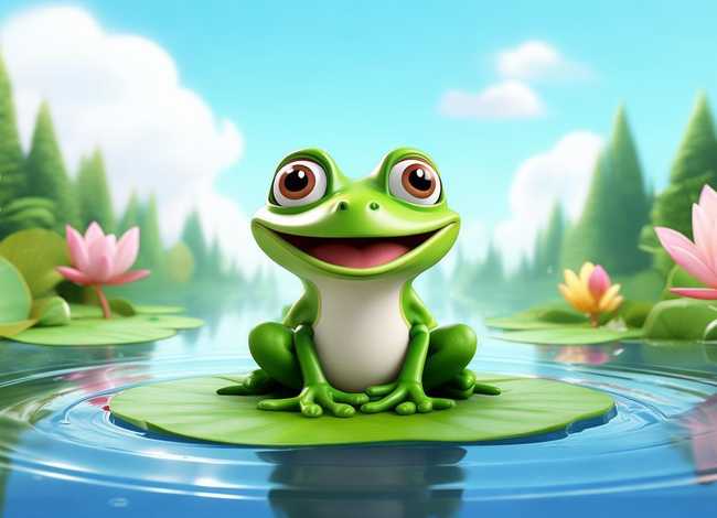 小故事儿童简短小青蛙，儿童小故事短篇聪明的青蛙