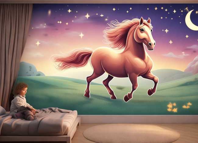 儿童睡前故事马的故事 - 睡前故事小马的故事