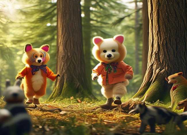 儿童故事洛洛贝贝装狗记 洛洛贝贝装狗记续写