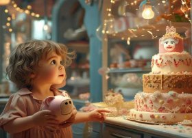 买蛋糕儿童故事、买蛋糕的故事