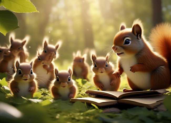 小松鼠幼儿故事（小松鼠幼儿故事视频）