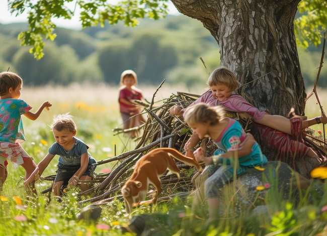 乡村孩子趣味故事（乡村孩子趣味故事视频）