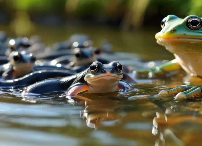 小蝌蚪找妈妈简短故事、小蝌蚪找妈妈简短故事100字