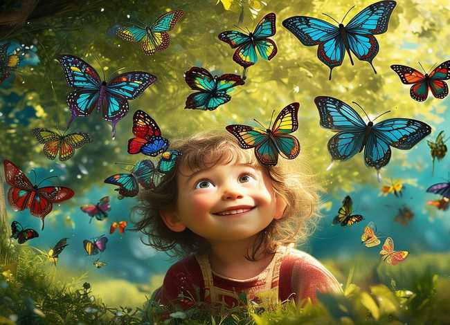 蝴蝶的儿童故事、关于蝴蝶的故事幼儿