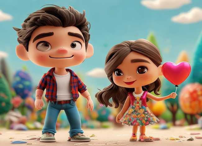 绘本故事男朋友、绘本故事男朋友和女朋友