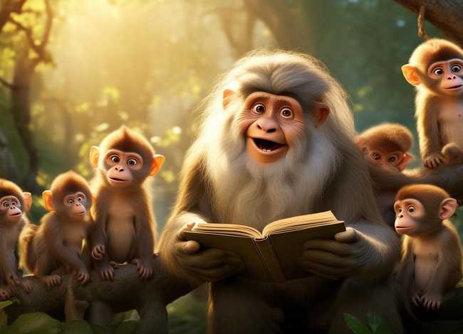 听小猴子的故事（听小猴子的故事视频）