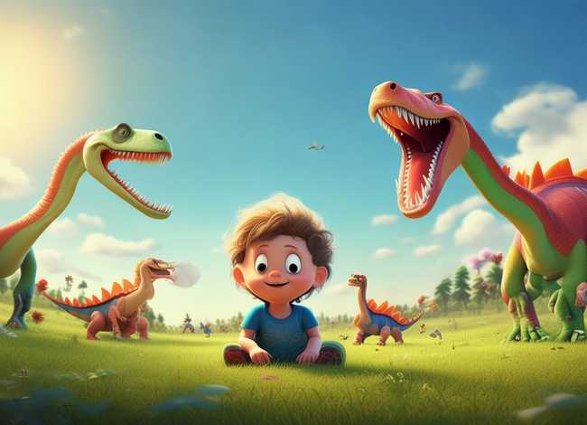 儿童故事恐龙的故事 - 恐龙的故事幼儿故事视频
