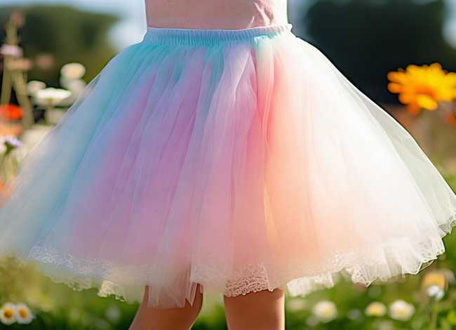 简单自制儿童纱裙 - 简单自制儿童纱裙图片