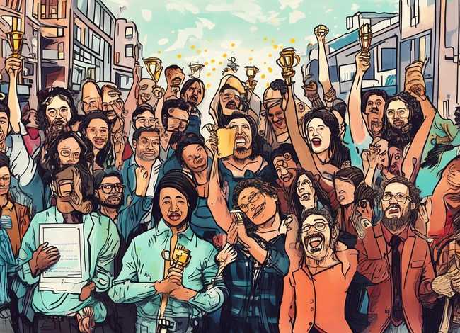 成功案例绘画（成功案例绘画图片）