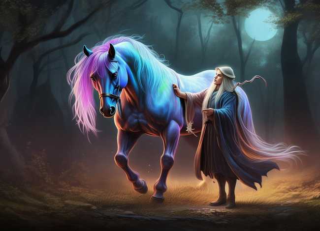 魔法师的马的故事 - 魔法师的马的故事简介