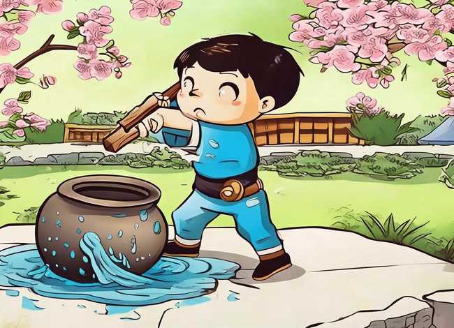 司马光砸缸的故事儿童故事绘本、司马光砸缸的故事绘本制作 司马光砸缸的故事儿童故事绘本、司马光砸缸的故事绘本制作