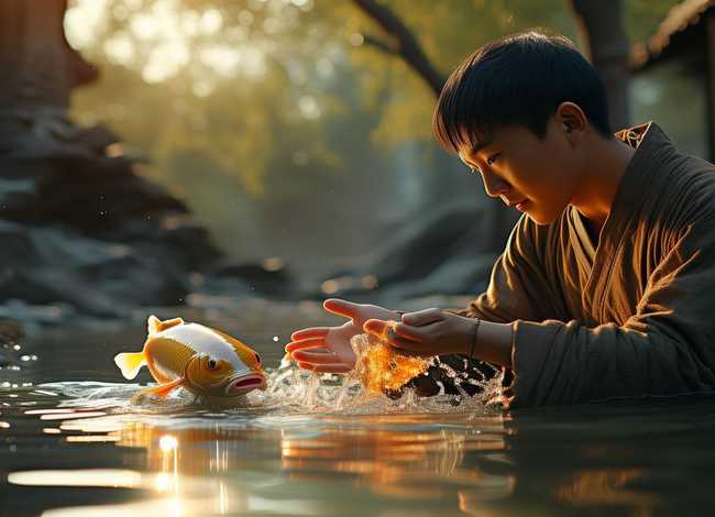 西游记通天河收金鱼精儿童故事、西游记通天河收金鱼精读后感