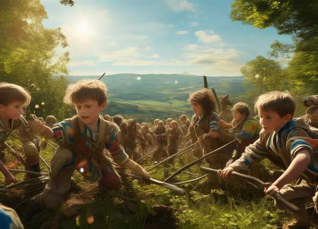 儿童战争片 儿童战争片图画