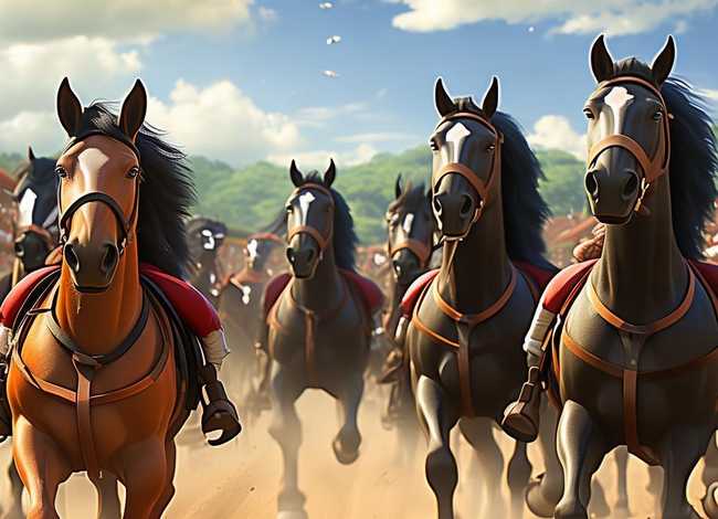 田忌赛马的故事 动画片 田忌赛马的故事动画片