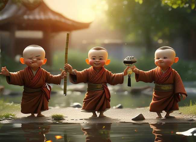 经典儿童歌曲三个和尚 - 三个和尚儿童歌曲中文经典老歌