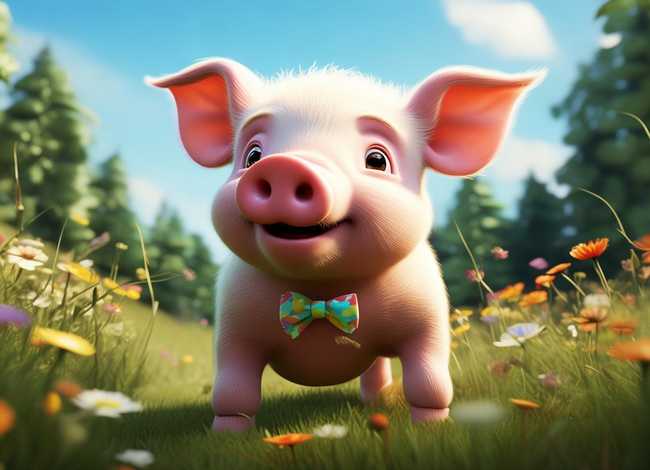 儿童故事 小猪皮皮的故事 - 小猪唏哩呼噜的故事皮皮是什么动物