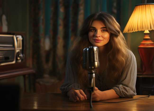 广播 讲故事、广播讲故事有个女声叫什么