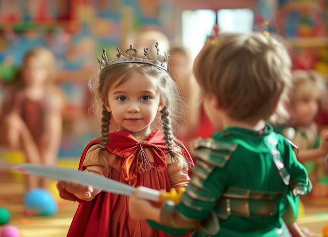 真人角色扮演儿童故事 儿童人物角色扮演