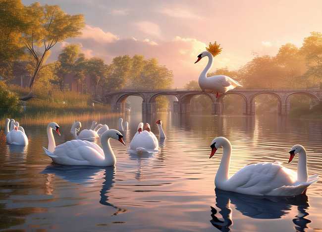 天鹅湖的故事全文、天鹅湖的故事全文阅读