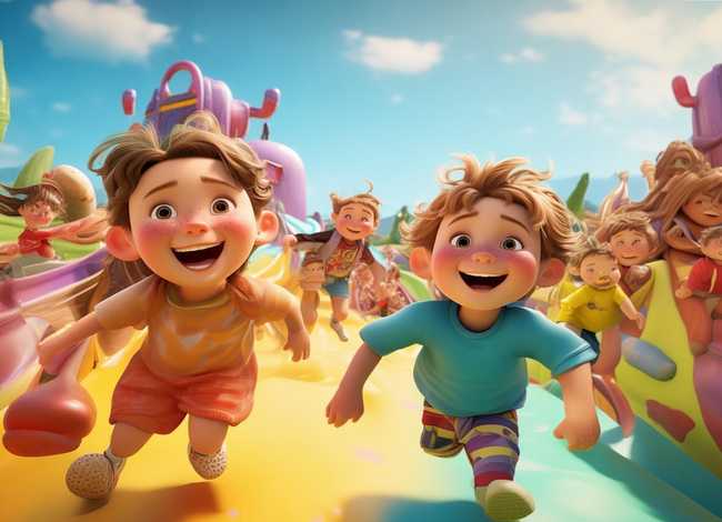 搞笑故事儿童的视频，儿童搞笑故事短视频