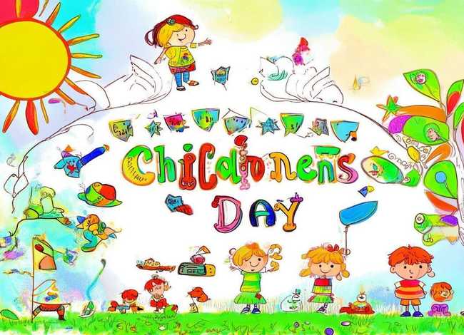 儿童节的英文版 - 儿童节的英文版手抄报