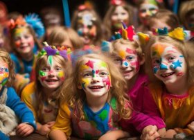 儿童剧妆容、儿童剧妆容图片