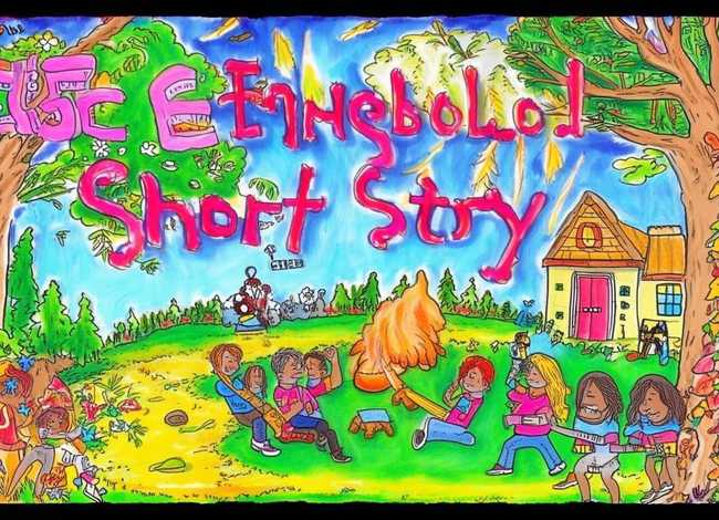 英语故事手抄报、英语故事手抄报初中