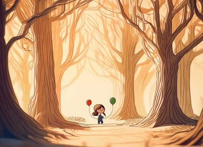 线条画故事简单 - 线条画故事简单又漂亮