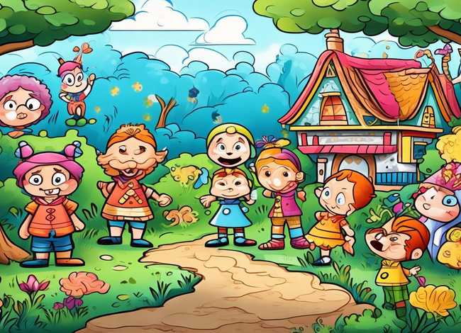 儿童故事图画、儿童图画故事大全简单又好看