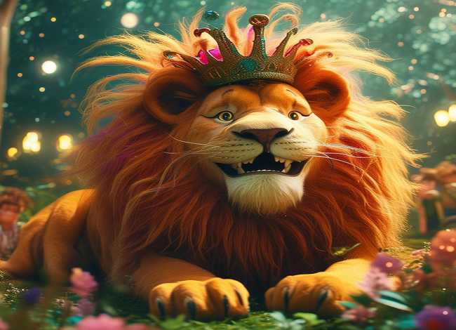 儿童睡前故事大全说大话的狮子；儿童睡前经典故事爱说大话的狮子
