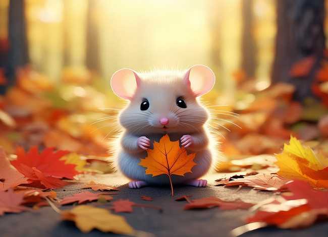 儿童故事小老鼠和落叶（小老鼠和落叶儿童画）