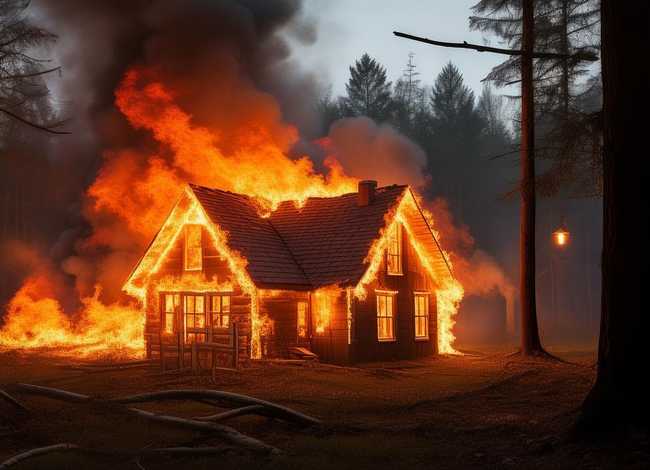 着火了的故事（发生火灾的小故事）