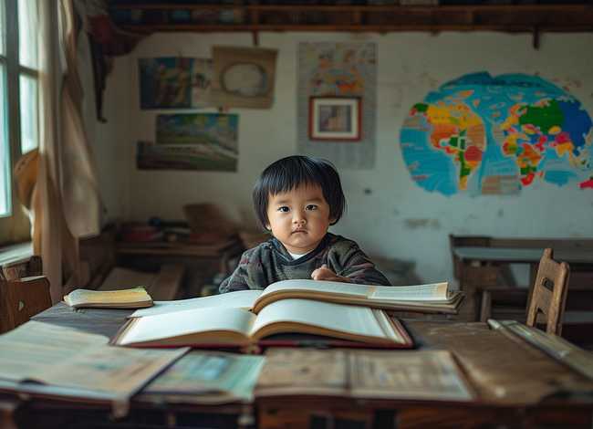 念书的孩子儿童故事（念书的孩子真实故事）