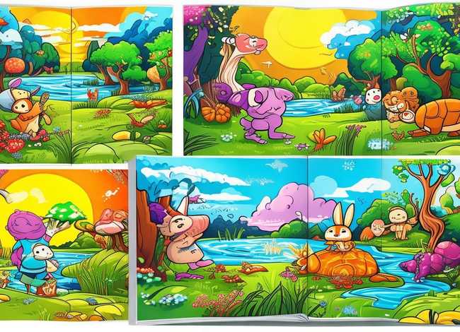 儿童故事绘本阅读6页；幼儿故事绘本6页