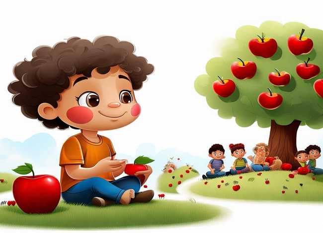 关于苹果的幼儿故事简短；关于苹果的幼儿故事绘本