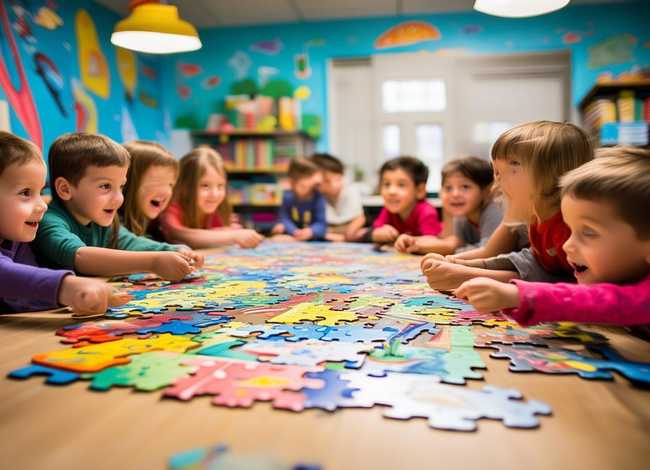 儿童讲故事拼图；小学生拼图讲故事