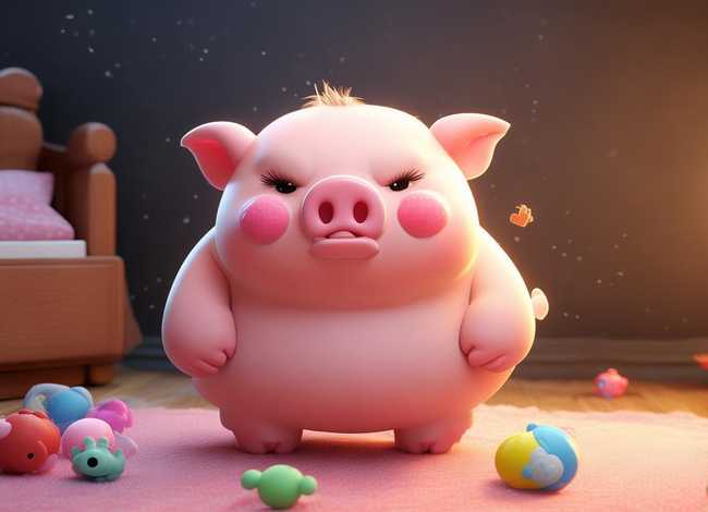 儿童睡前故事爱生气的小猪，生气的小猪 睡前故事