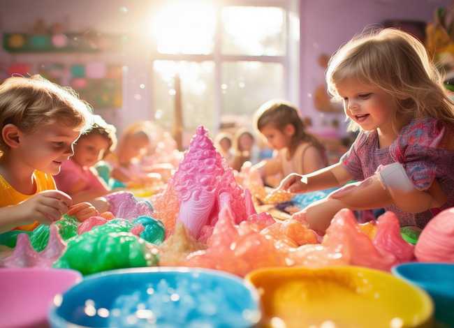 儿童故事泡泡泥制作、儿童泡泡泥手工制作