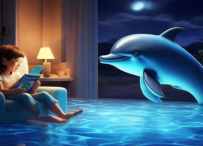 海豚故事睡前儿童书 - 海豚故事睡前故事