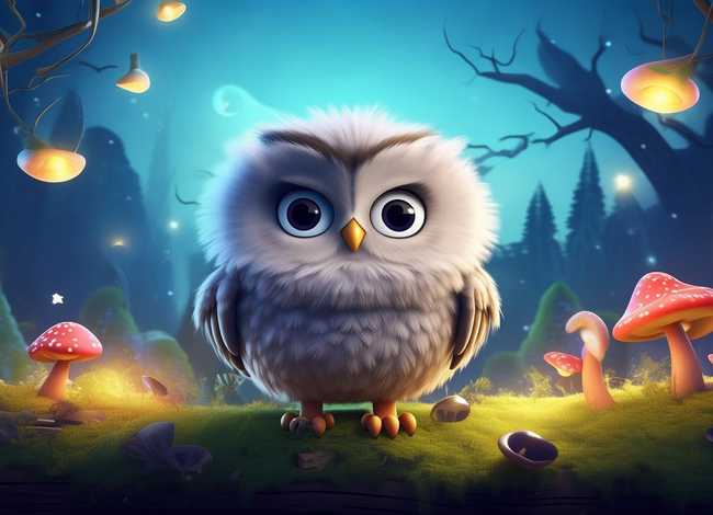 猫头鹰的儿童故事视频 幼儿故事猫头鹰的故事