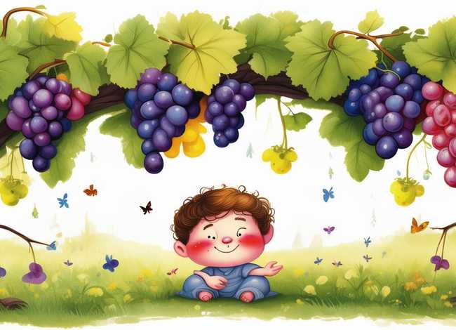 葡萄的故事儿童，葡萄的幼儿故事