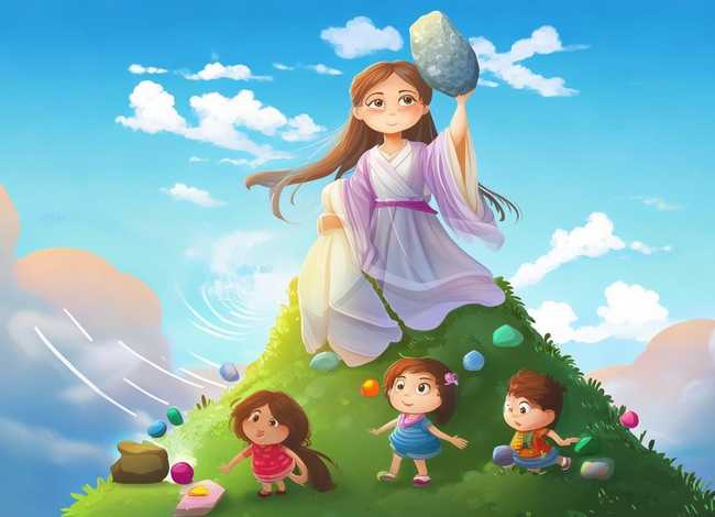 儿童神话故事女娲补天的故事 女娲补天的神话故事幼儿版