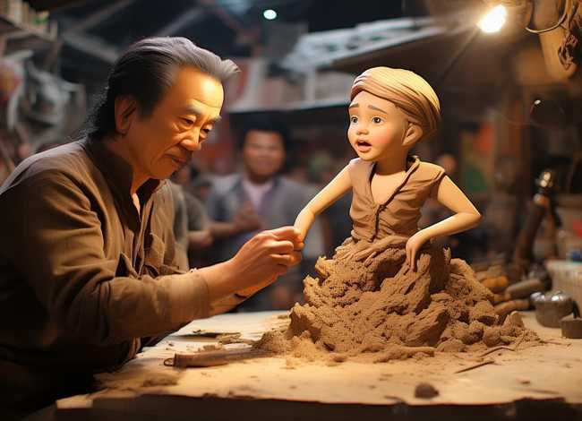 泥人张的故事动画版（泥人张的故事简写）