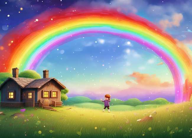 彩虹的故事儿童睡前版长视频、睡前小故事彩虹