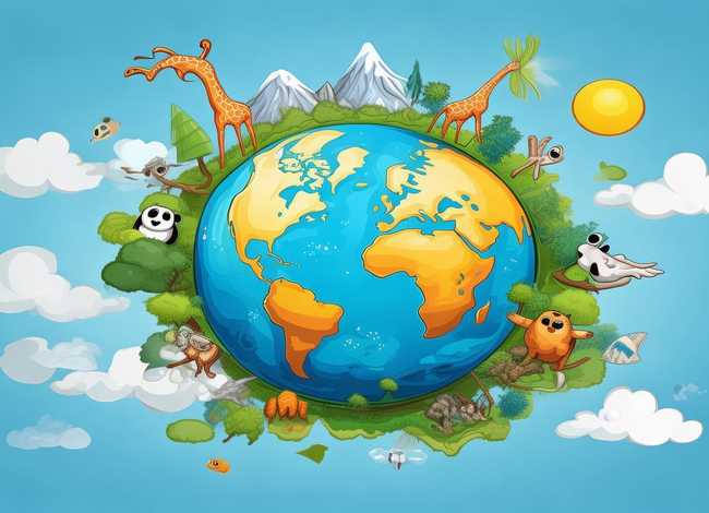 地球的故事儿童绘本，地球有关的绘本故事