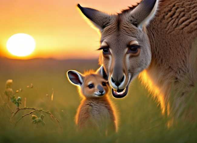 离不开妈妈的小袋鼠儿童故事，离不开妈妈的小袋鼠读后感