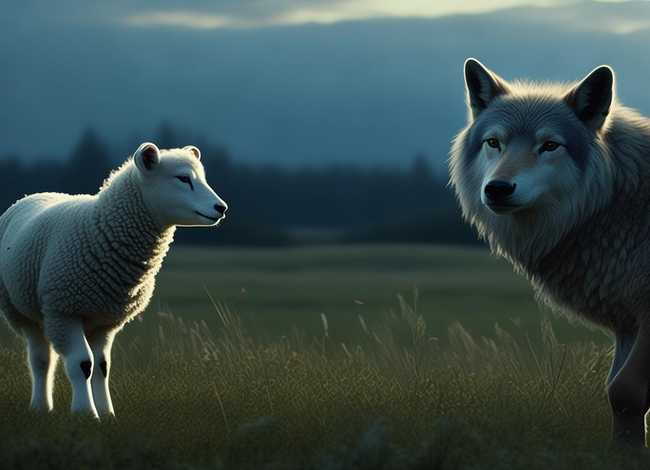 狼与羊儿童故事完整版 - 狼和羊的故事完整版