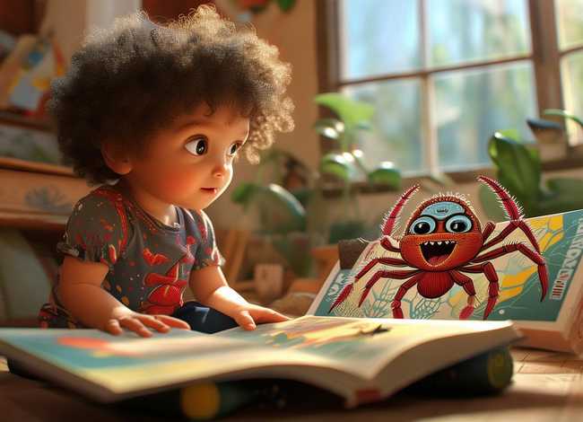 蜘蛛的儿童故事在线听、蜘蛛故事mp3在线收听